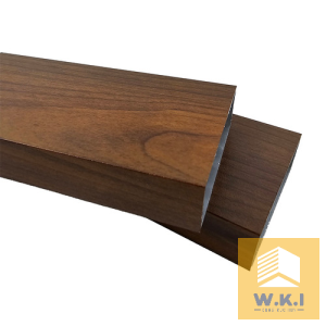 Rectangular Tube Wood Finish